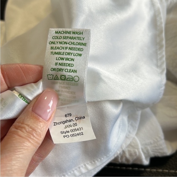 Lilly Pulitzer Women's Visit Mila Jacquard Shift Dress Lace Trim White Sz 2 - Picture 12 of 12